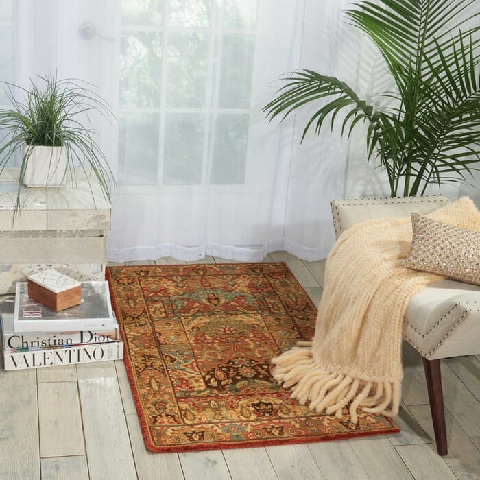 Nourison Living Treasures li02 Multi Color Area Rug