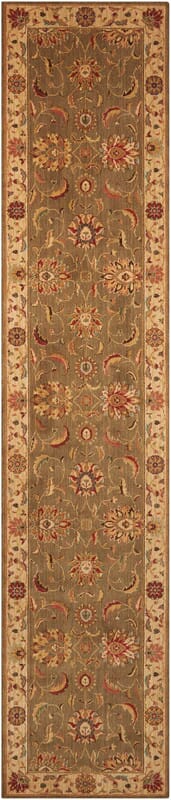 Nourison Living Treasures li04 Green Area Rug