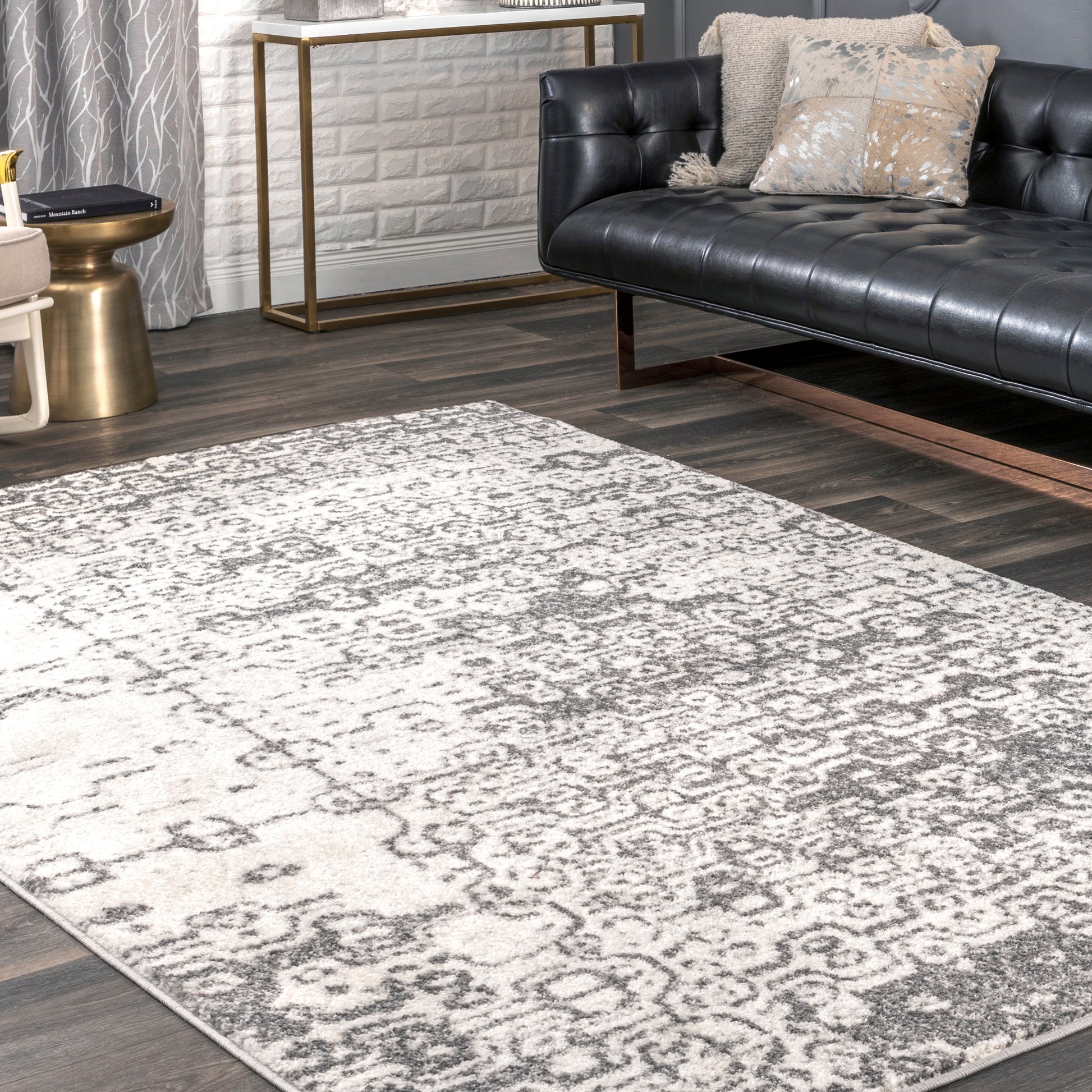 Nuloom Truitt Ntr1511A Gray Area Rug