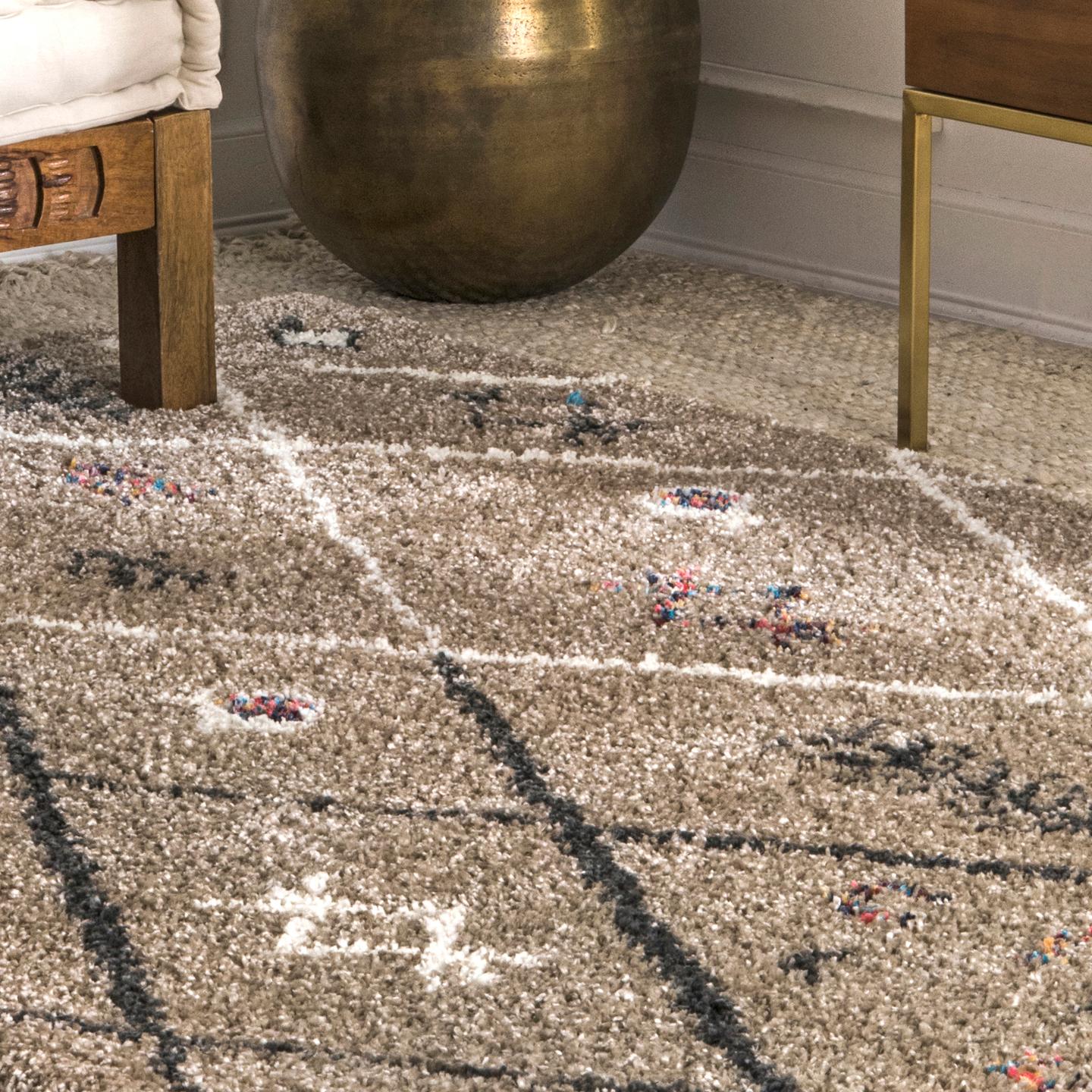 Nuloom Solana Nso3613A Taupe Area Rug