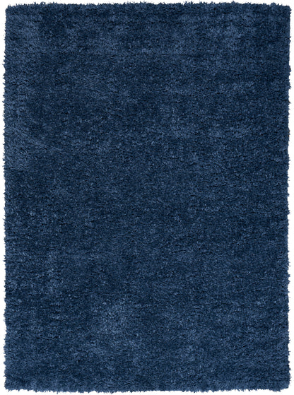 Nourison Lush Shag Lss01 Denim Area Rug