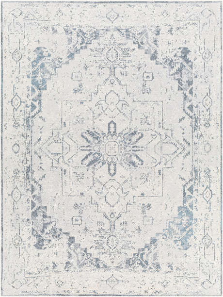 Surya Machine Washable Lillian Lll-2300 White Rug.