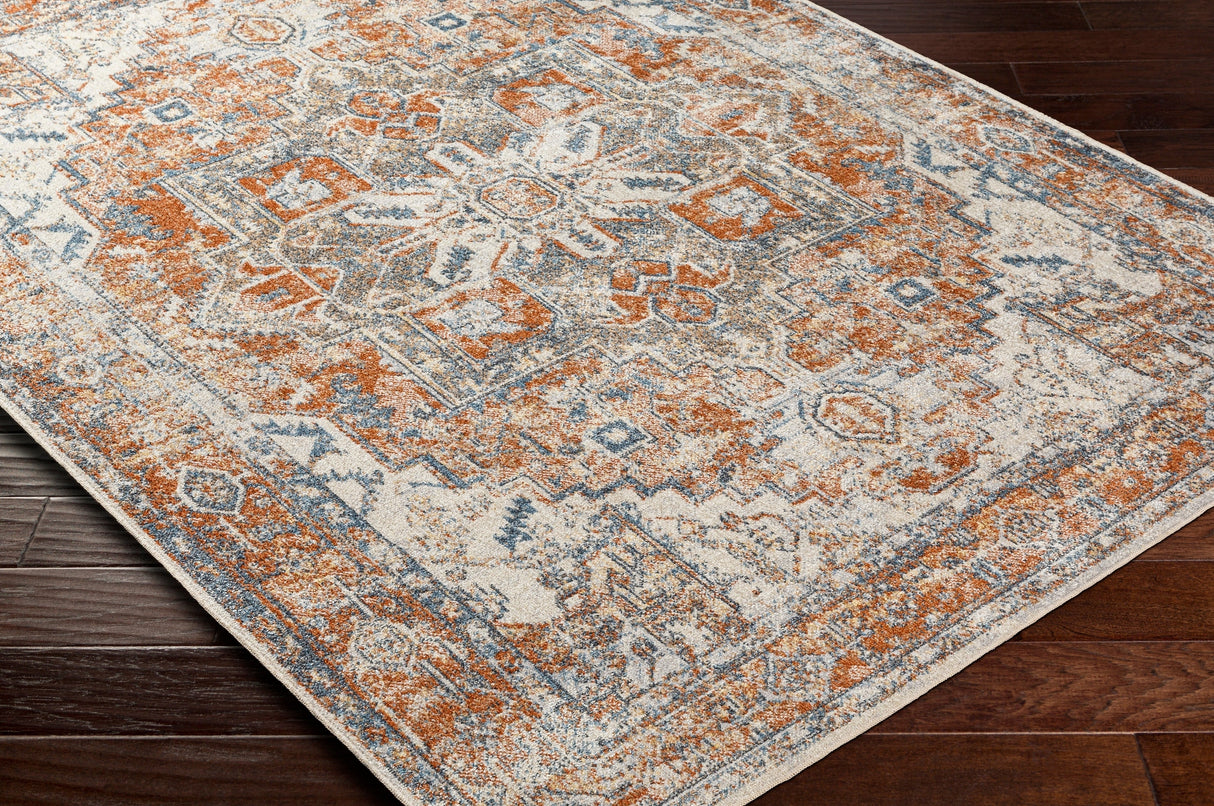 Surya Machine Washable Lillian Lll-2302 Red Rug.