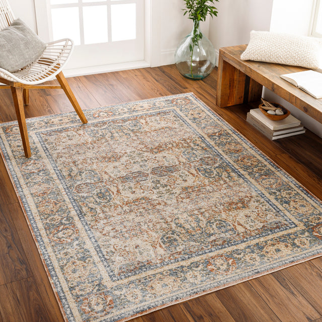 Surya Machine Washable Lillian Lll-2304 Brown Rug.