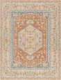 Surya Machine Washable Lillian Lll-2306 Orange Rug.