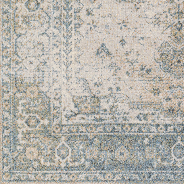 Surya Machine Washable Lillian Lll-2307 Blue Rug.