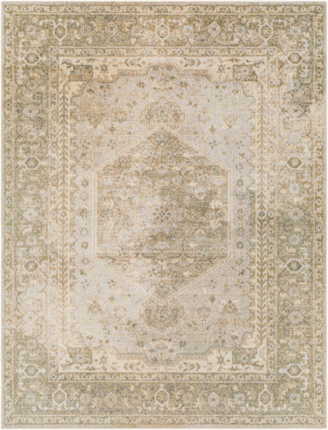 Surya Machine Washable Lillian Lll-2308 Green Rug.