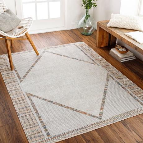 Surya Machine Washable Lillian Lll-2312 Beige Rug.