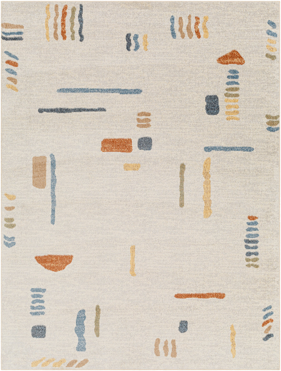 Surya Machine Washable Lillian Lll-2313 Beige Rug.