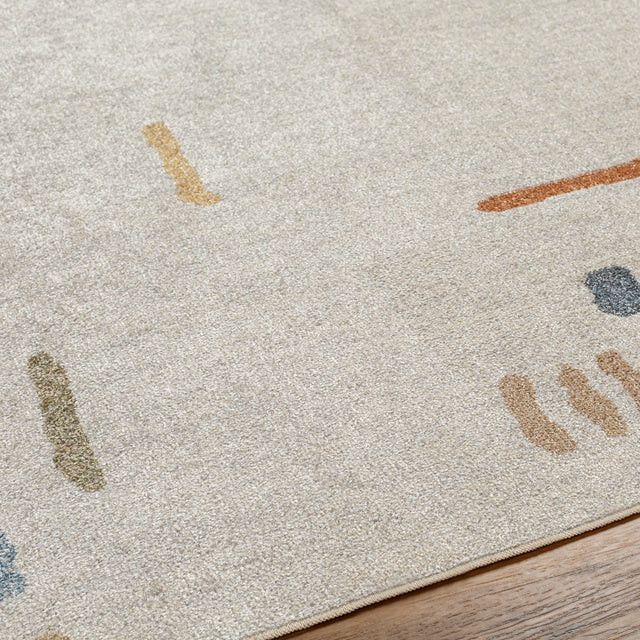 Surya Machine Washable Lillian Lll-2313 Beige Rug.