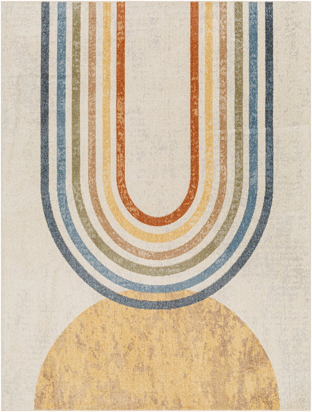 Surya Machine Washable Lillian Lll-2314 Beige Rug.