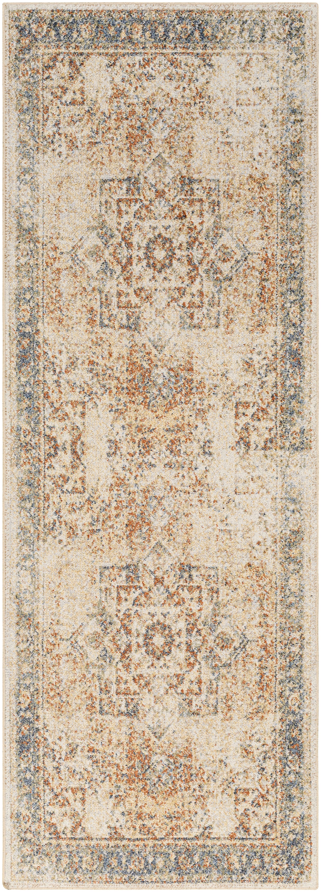 Surya Machine Washable Lillian Lll-2317 Tan & Ivory Rug.