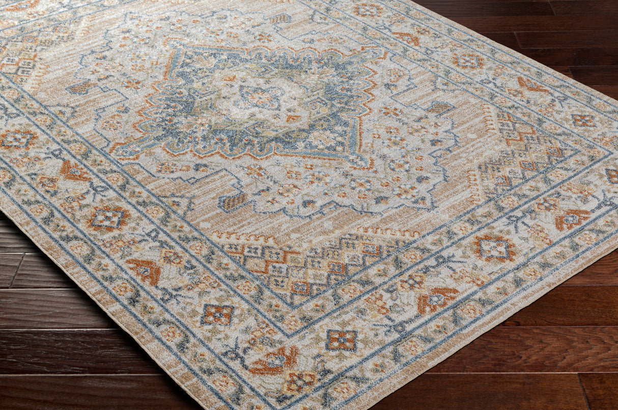 Surya Machine Washable Lillian Lll-2318 Beige Rug.