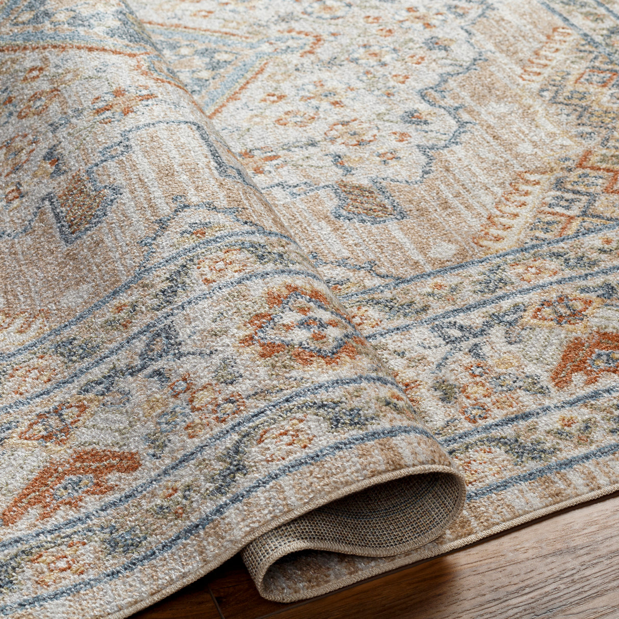 Surya Machine Washable Lillian Lll-2318 Beige Rug.