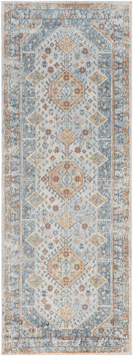 Surya Machine Washable Lillian Lll-2319 Blue Rug.