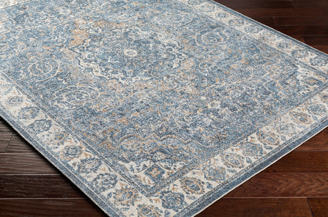 Surya Machine Washable Lillian Lll-2320 Blue Rug.