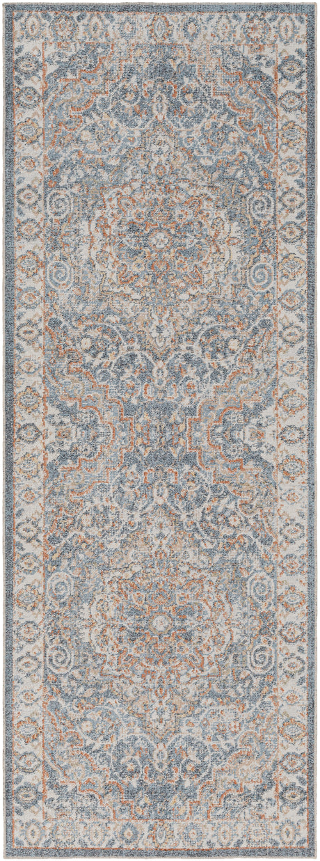 Surya Machine Washable Lillian Lll-2321 Orange Rug.