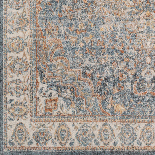 Surya Machine Washable Lillian Lll-2321 Orange Rug.