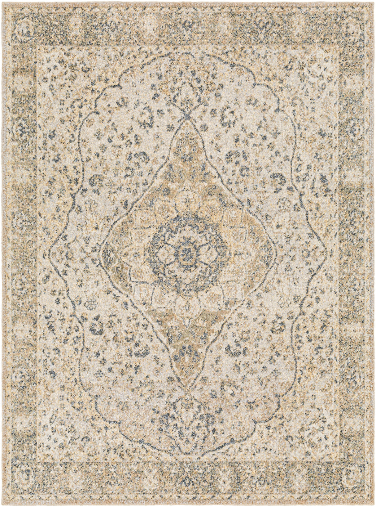 Surya Machine Washable Lillian Lll-2322 Beige Rug.