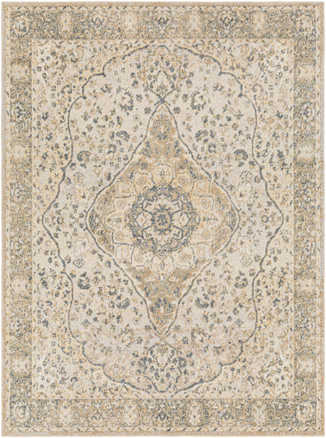 Surya Machine Washable Lillian Lll-2322 Beige Rug.