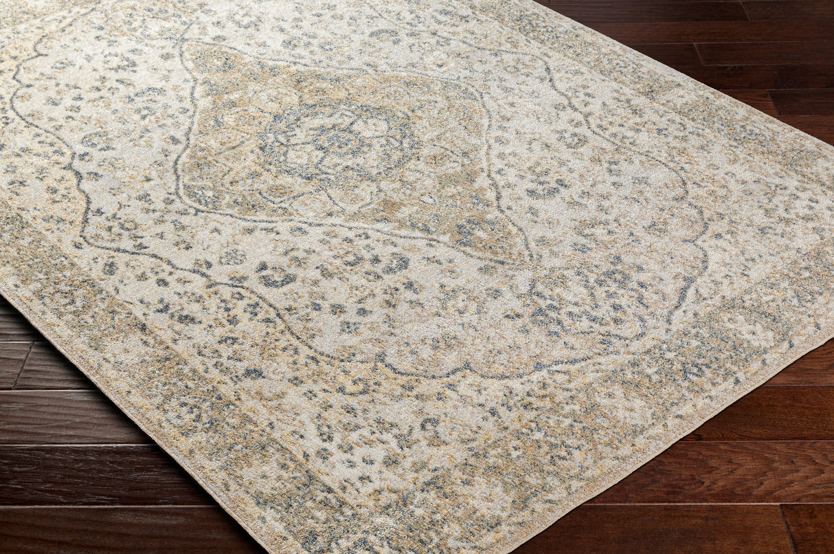 Surya Machine Washable Lillian Lll-2322 Beige Rug.