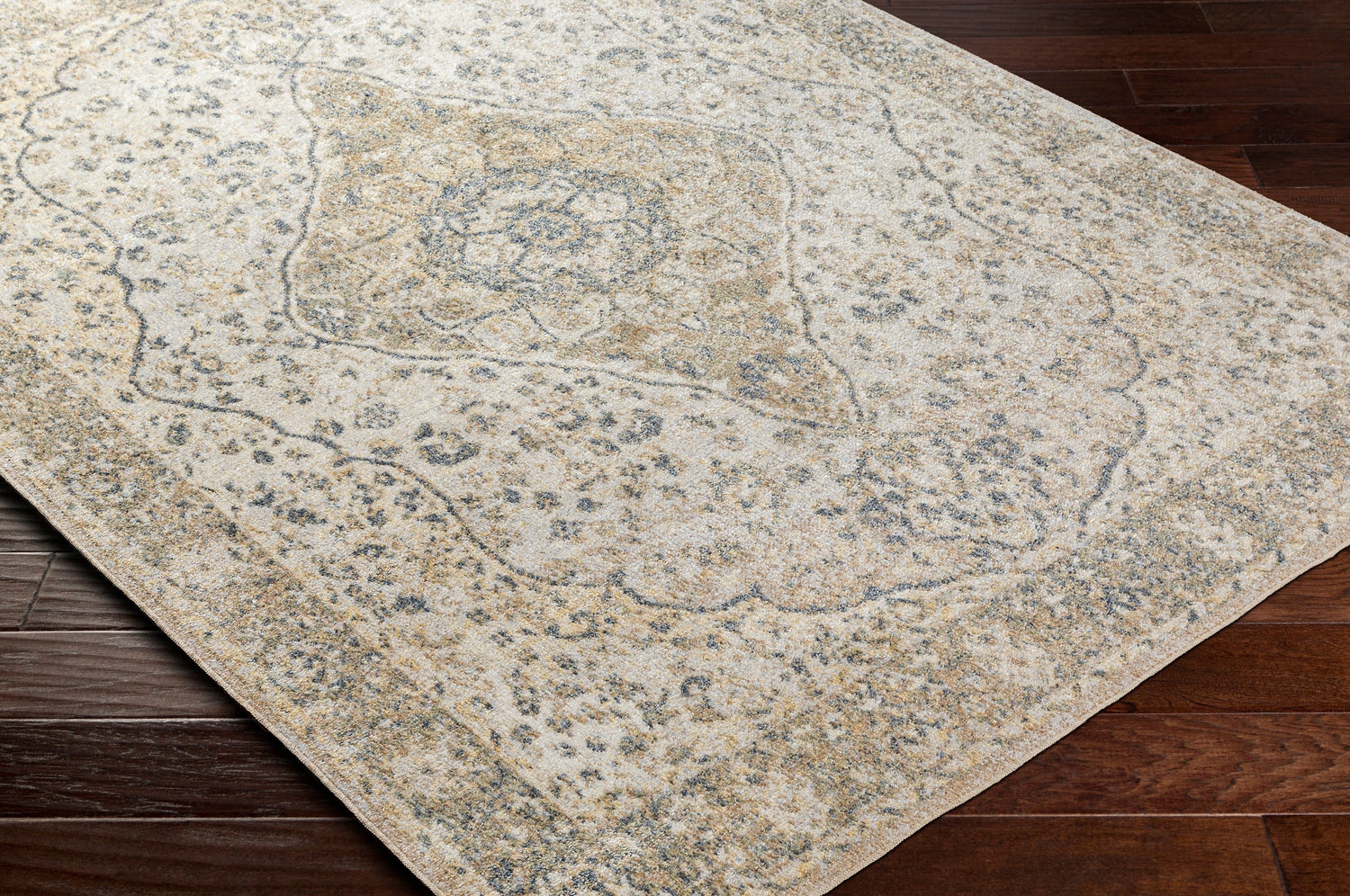 Surya Machine Washable Lillian Lll-2322 Beige Rug.