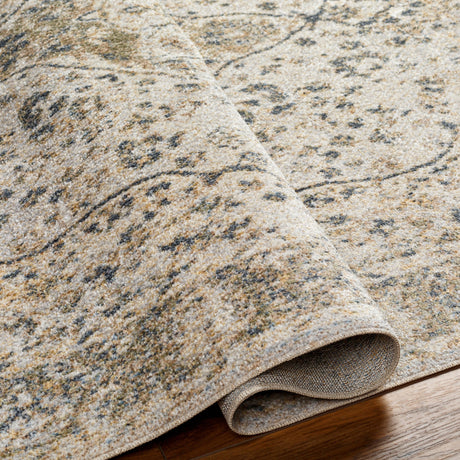 Surya Machine Washable Lillian Lll-2322 Beige Rug.