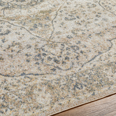 Surya Machine Washable Lillian Lll-2322 Beige Rug.