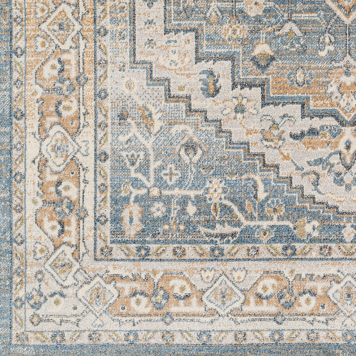 Surya Machine Washable Lillian Lll-2323 Blue Rug.