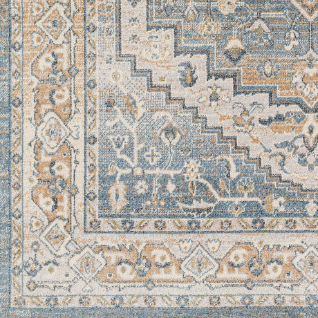 Surya Machine Washable Lillian Lll-2323 Blue Rug.