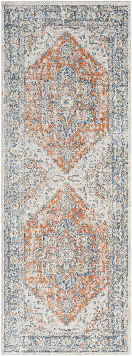 Surya Machine Washable Lillian Lll-2329 Orange Rug.