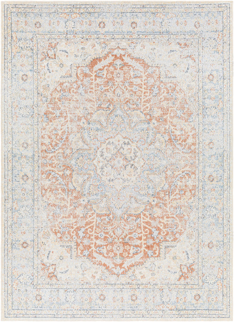 Surya Machine Washable Lillian Lll-2333 Blue Rug.