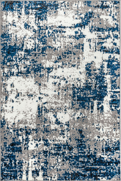 Nuloom Indira Modern Nin1944A Blue Area Rug