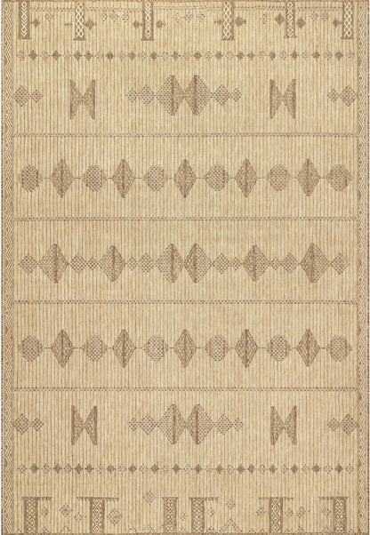 Nuloom Alexandra Aztec Nal1808A Beige Area Rug