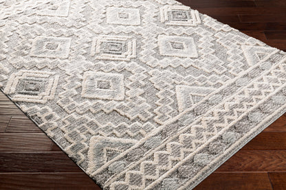 Surya La Maison Lms-2310 Cream, Charcoal, Medium Gray, Wheat Area Rug