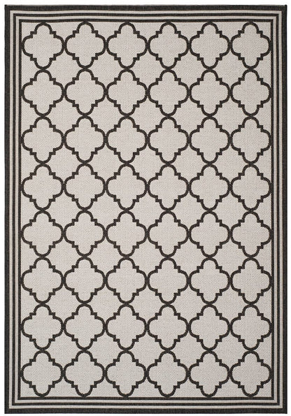 Safavieh Linden Lnd121A Light Grey / Charcoal Geometric Area Rug