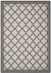 Safavieh Linden Lnd121A Light Grey / Charcoal Geometric Area Rug