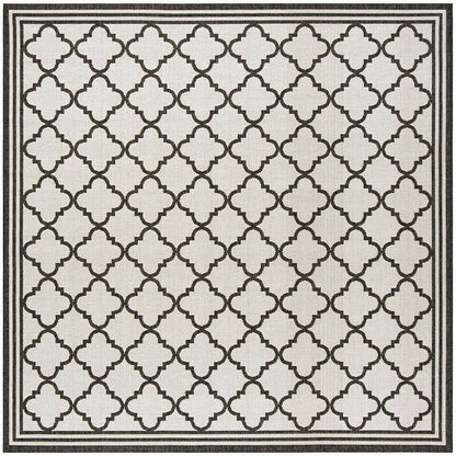 Safavieh Linden Lnd121A Light Grey / Charcoal Geometric Area Rug