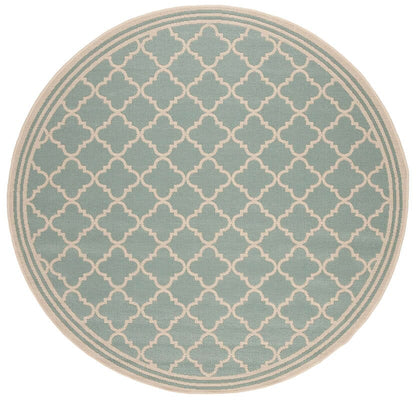 Safavieh Linden Lnd121K Aqua / Cream Geometric Area Rug