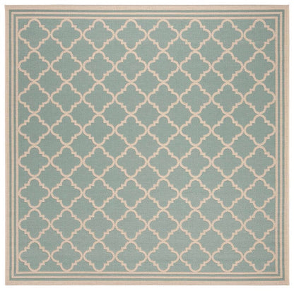 Safavieh Linden Lnd121K Aqua / Cream Geometric Area Rug