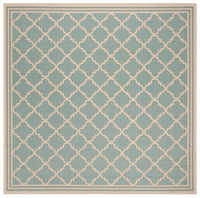 Safavieh Linden Lnd121K Aqua / Cream Geometric Area Rug