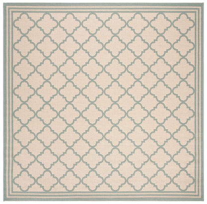 Safavieh Linden Lnd121L Cream / Aqua Geometric Area Rug