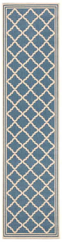 Safavieh Linden Lnd121M Blue / Creme Geometric Area Rug