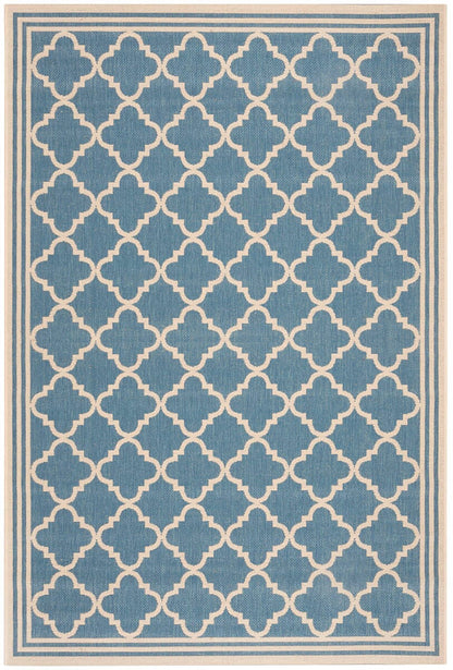 Safavieh Linden Lnd121M Blue / Creme Geometric Area Rug