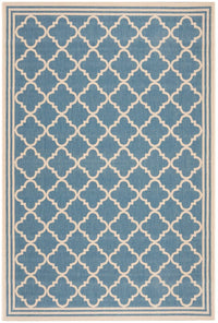 Safavieh Linden Lnd121M Blue / Creme Geometric Area Rug