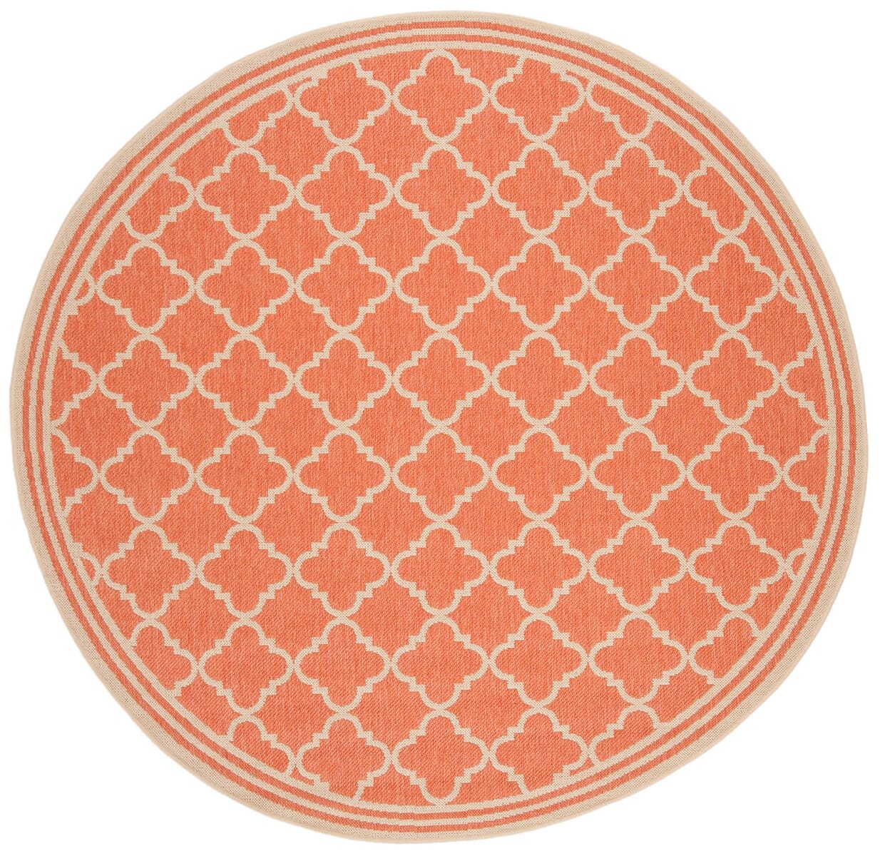 Safavieh Linden Lnd121P Rust / Creme Geometric Area Rug