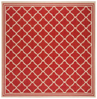 Safavieh Linden Lnd121Q Red / Creme Geometric Area Rug