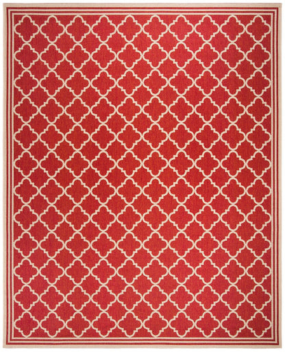 Safavieh Linden Lnd121Q Red / Creme Geometric Area Rug