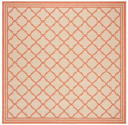 Safavieh Linden Lnd121R Cream / Rust Geometric Area Rug