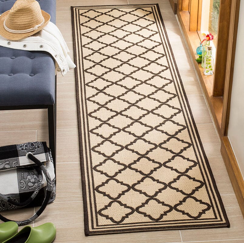 Safavieh Linden Lnd121U Creme / Brown Geometric Area Rug